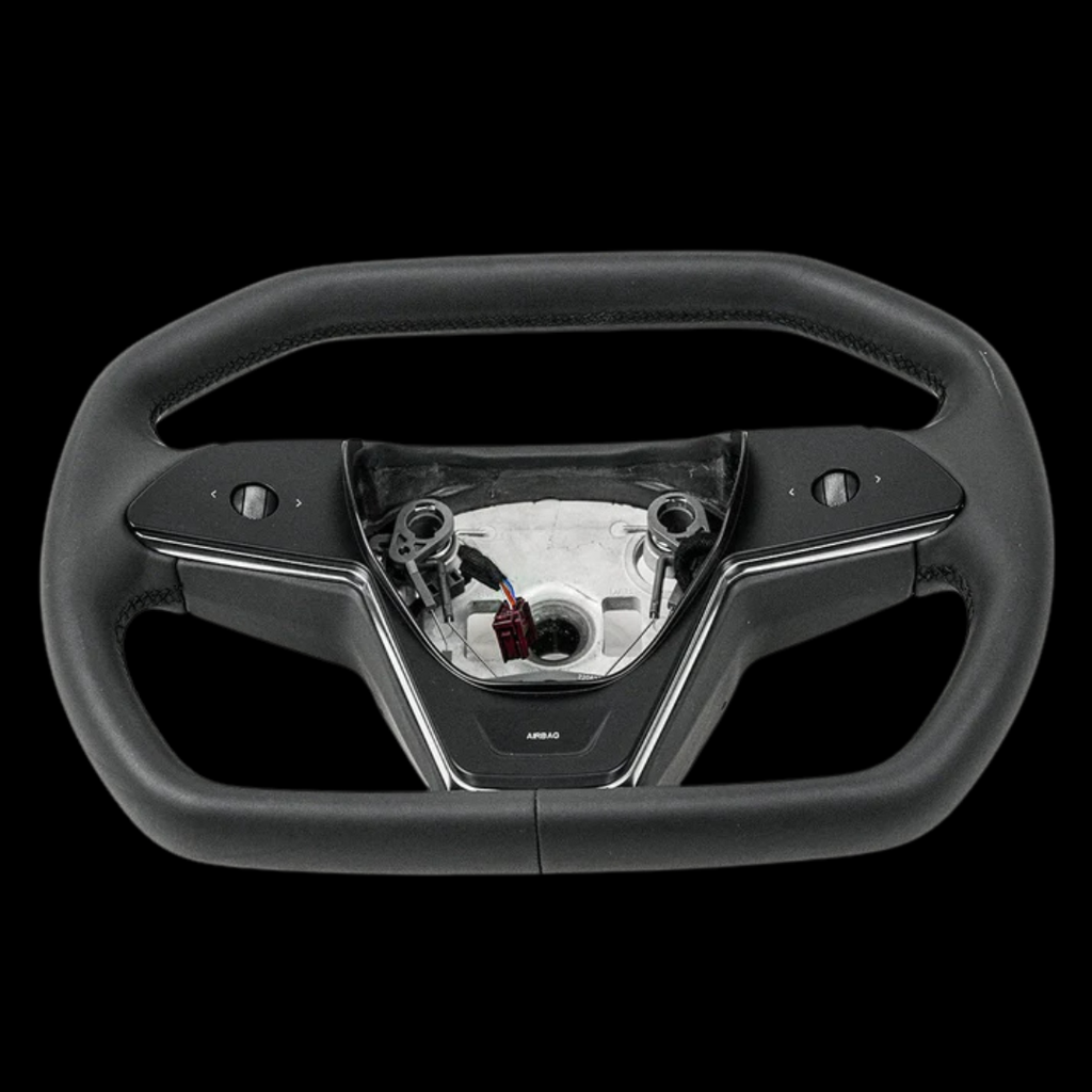 TESLAMODS Cybertruck Edition Yoke Steering Wheel - (Model 3)