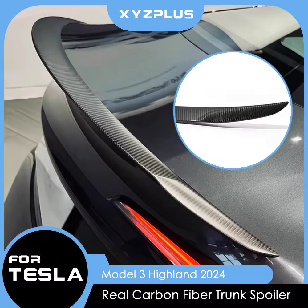 Carbon Fiber Trunk Spoiler 1
