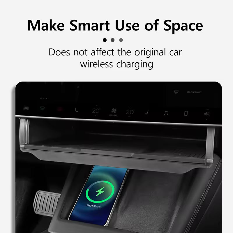 Hidden Under-Screen Foldable Storage Box 5