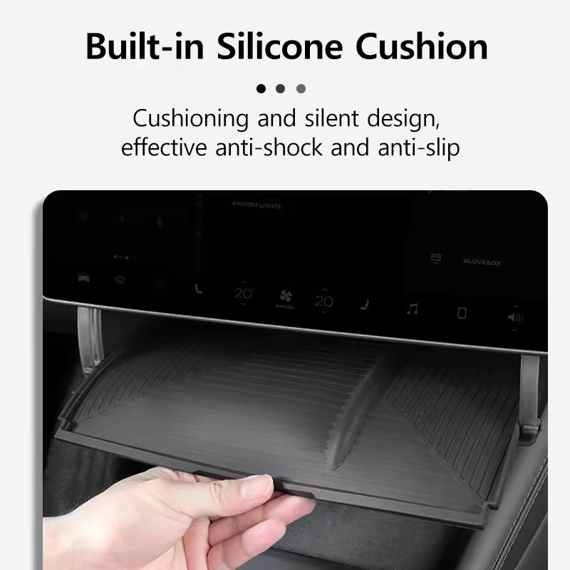 Hidden Under-Screen Foldable Storage Box 6