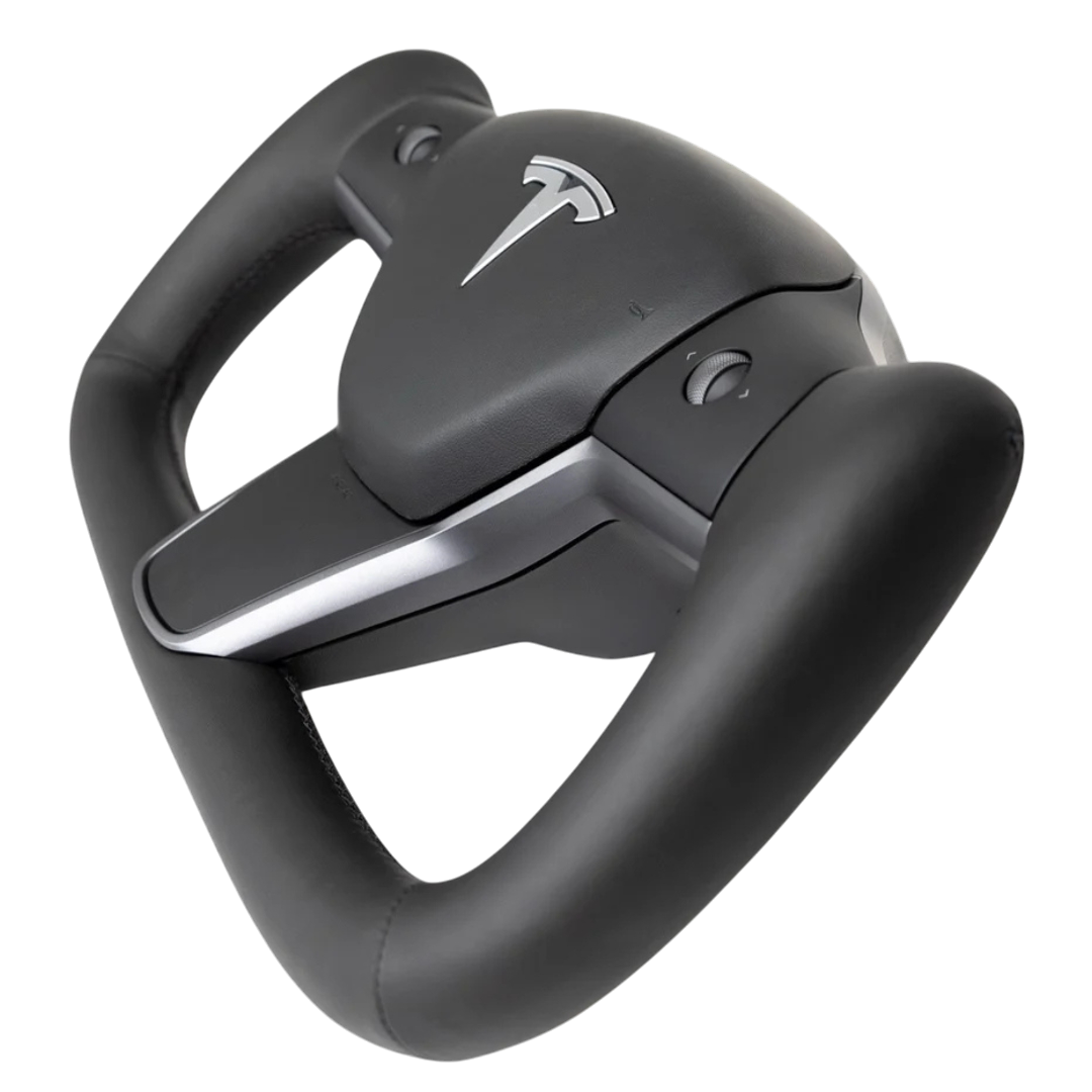 TESLAMODS Premium Yoke Steering Wheel - (Model Y)