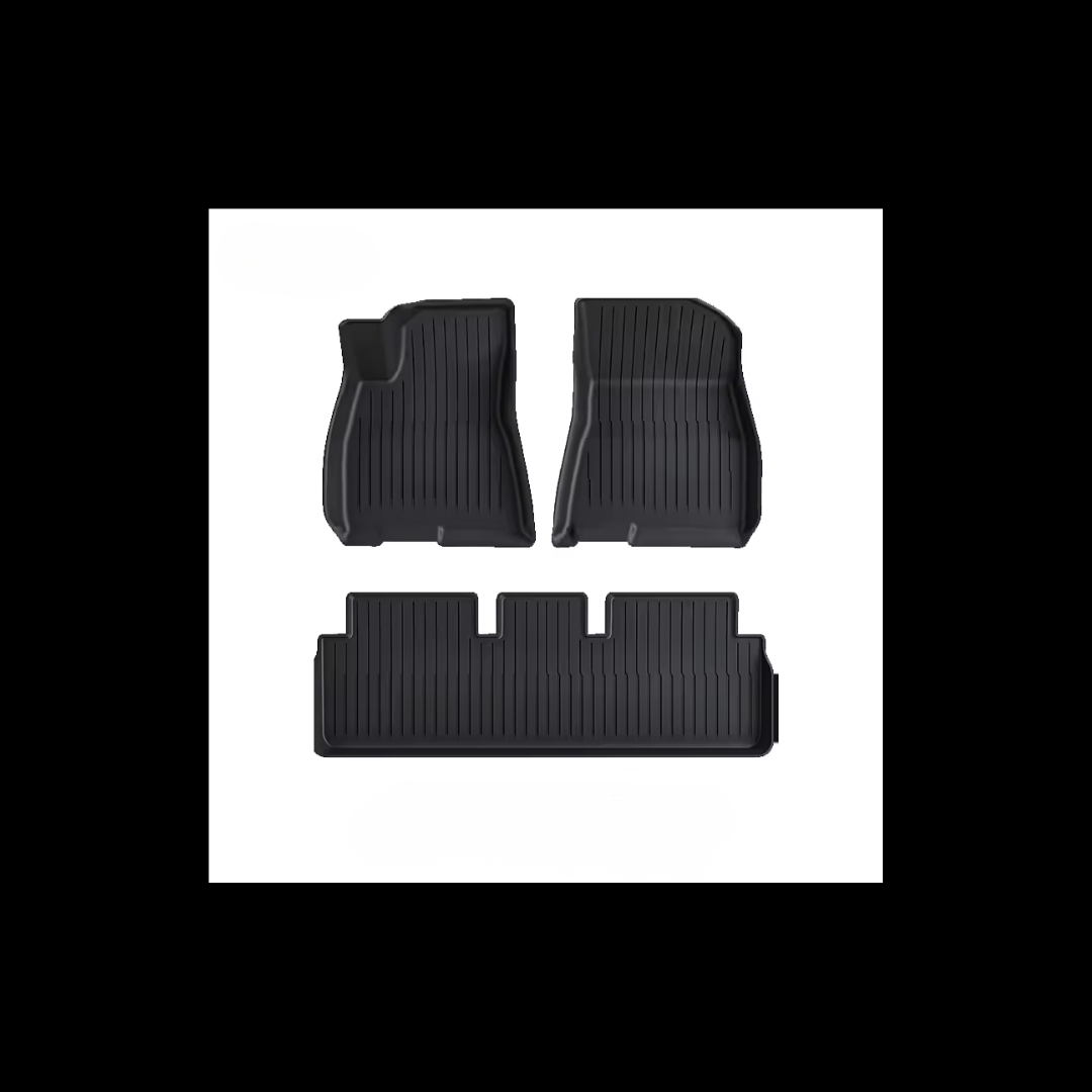 TESLAMODS All-Weather TPE Floor Mats – Tesla Model 3 (2021–2023)