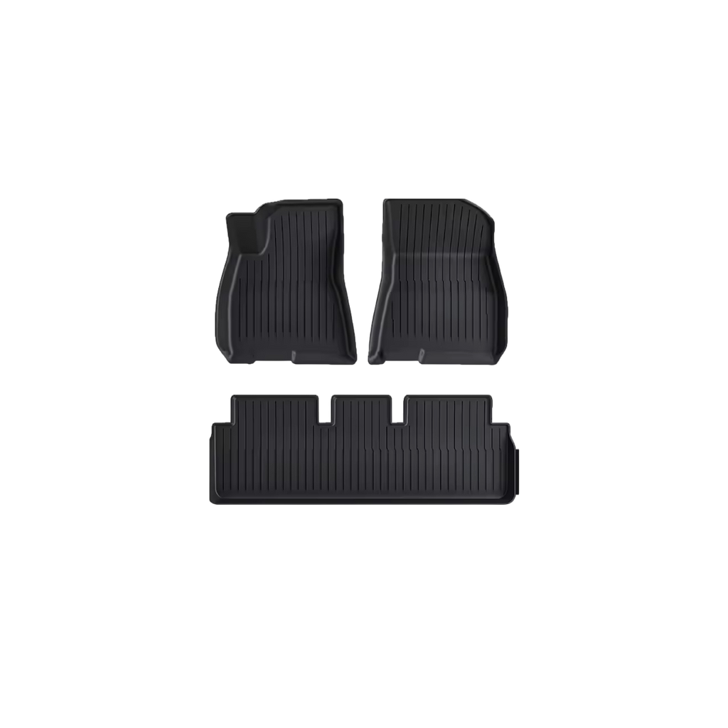 TESLAMODS All-Weather TPE Floor Mats – Tesla Model 3 (2021–2023)