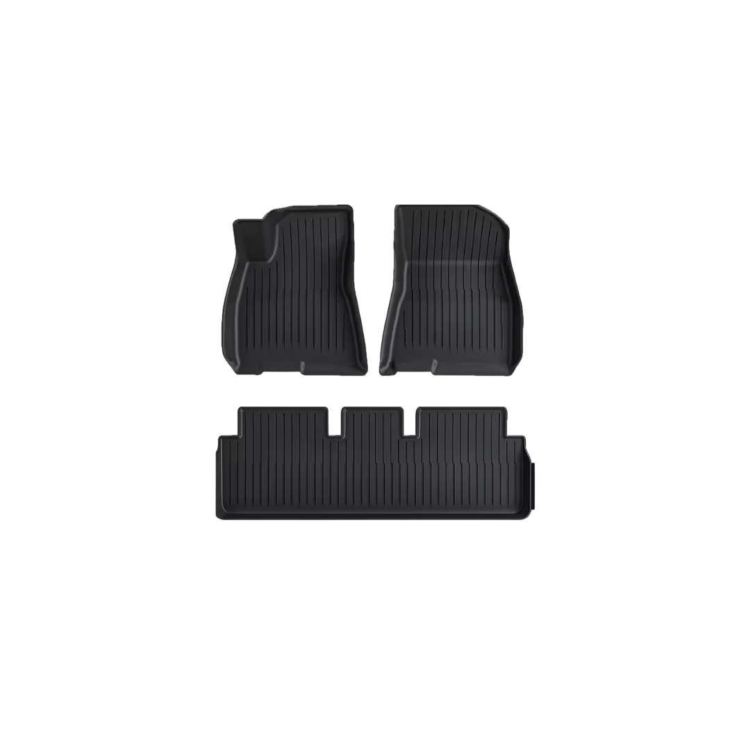 TESLAMODS All-Weather TPE Floor Mats – Tesla Model 3 (2021–2023)