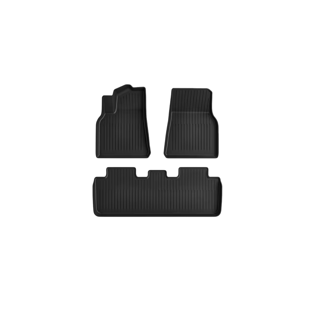 TESLAMODS All-Weather TPE Floor Mats – Tesla Model Y (2017–2024)