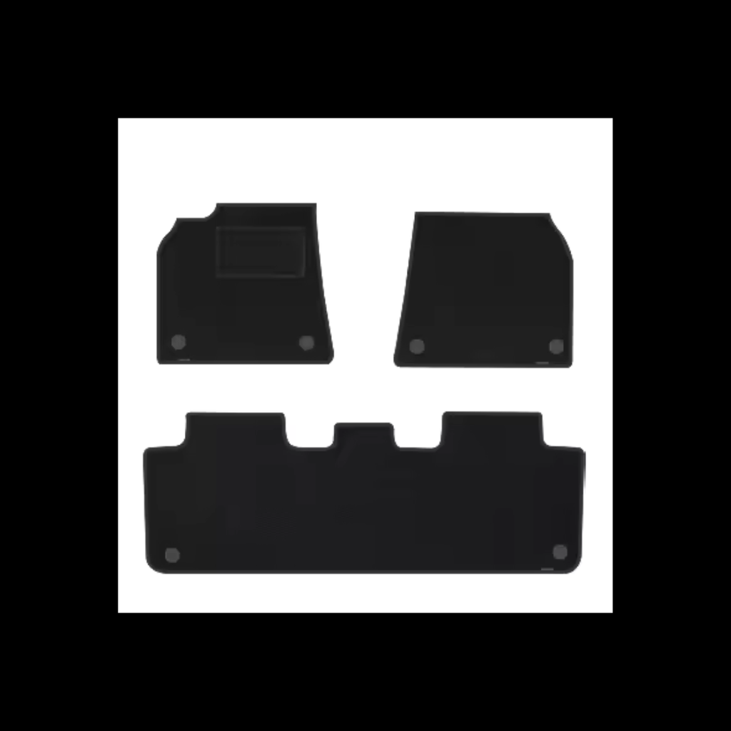 TESLAMODS Luxury Carpet Floor Mats – Tesla Model Y (2017–2024)