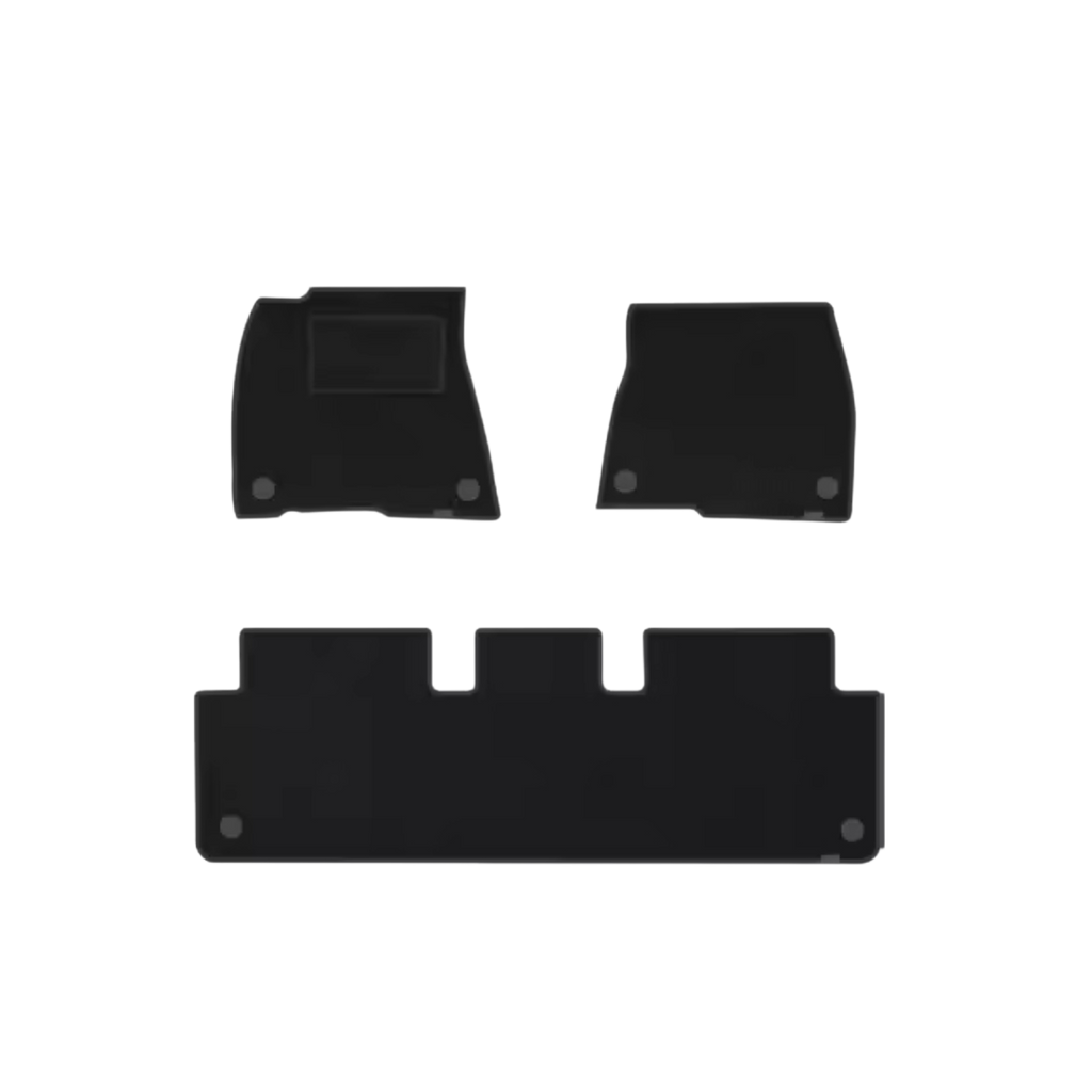 TESLAMODS Luxury Carpet Floor Mats – Tesla Model 3 (2021–2023)