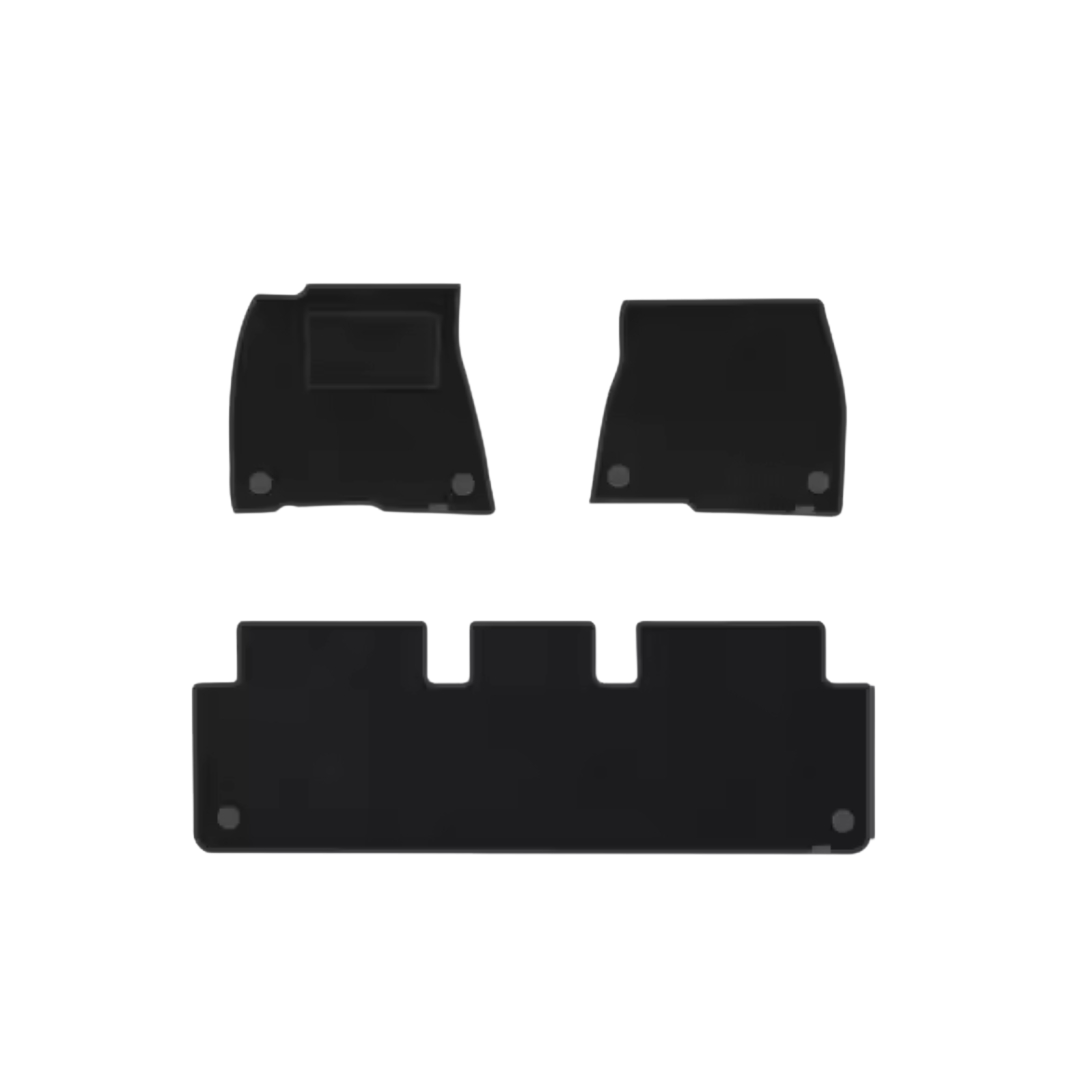 TESLAMODS Luxury Carpet Floor Mats – Tesla Model 3 (2021–2023)