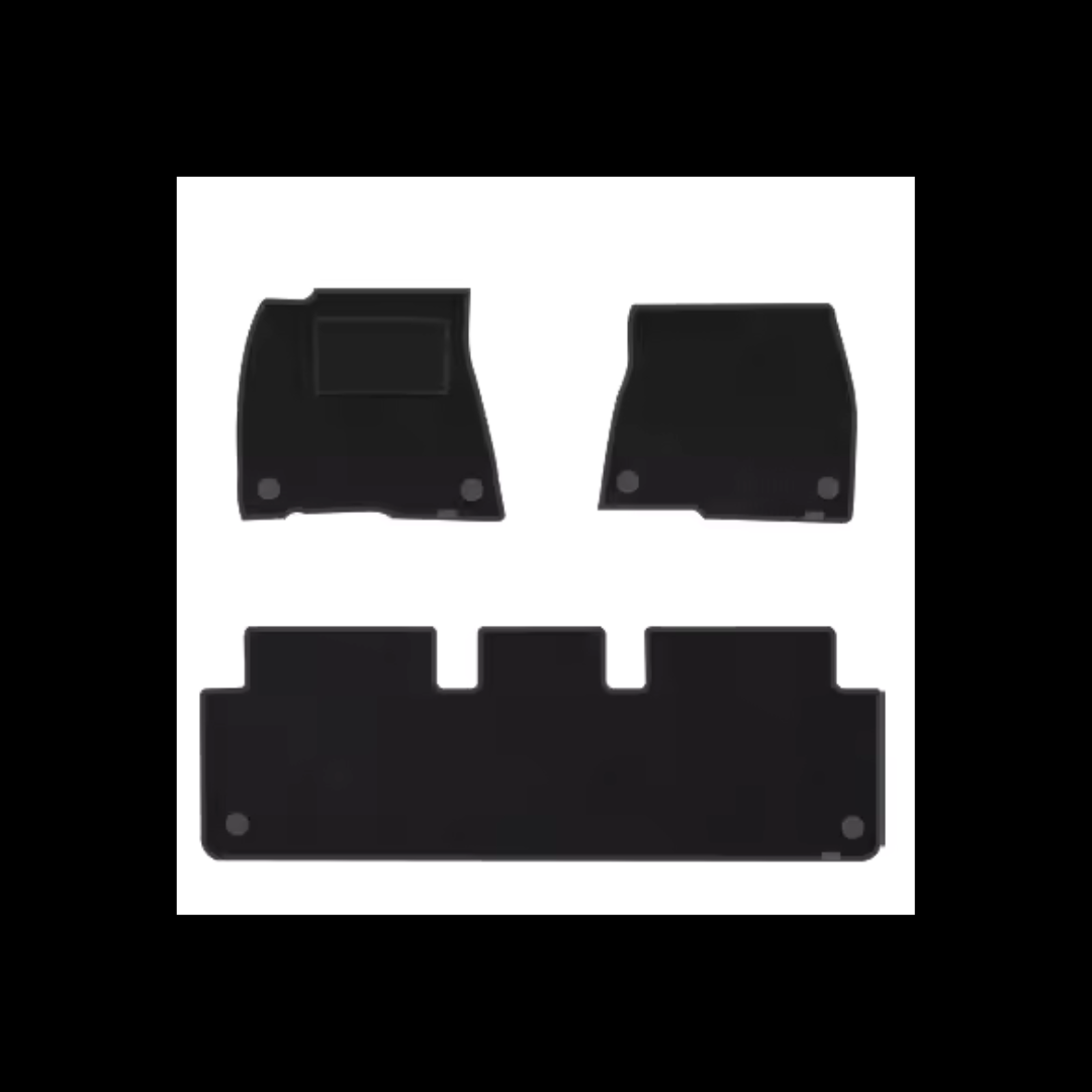 TESLAMODS Luxury Carpet Floor Mats – Tesla Model 3 (2024+)