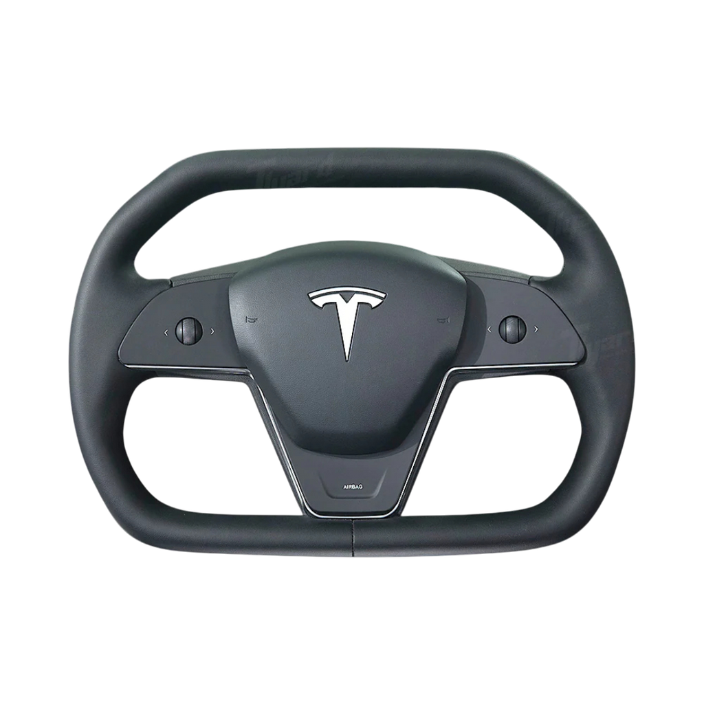 TESLAMODS Cybertruck Edition Yoke Steering Wheel - (Model 3)