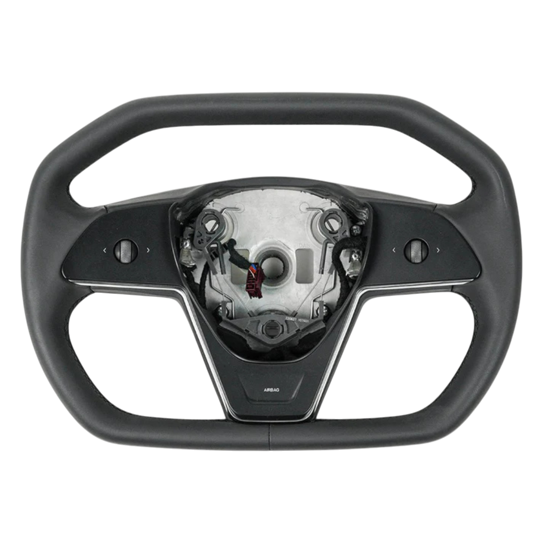 TESLAMODS Cybertruck Edition Yoke Steering Wheel - (Model 3)