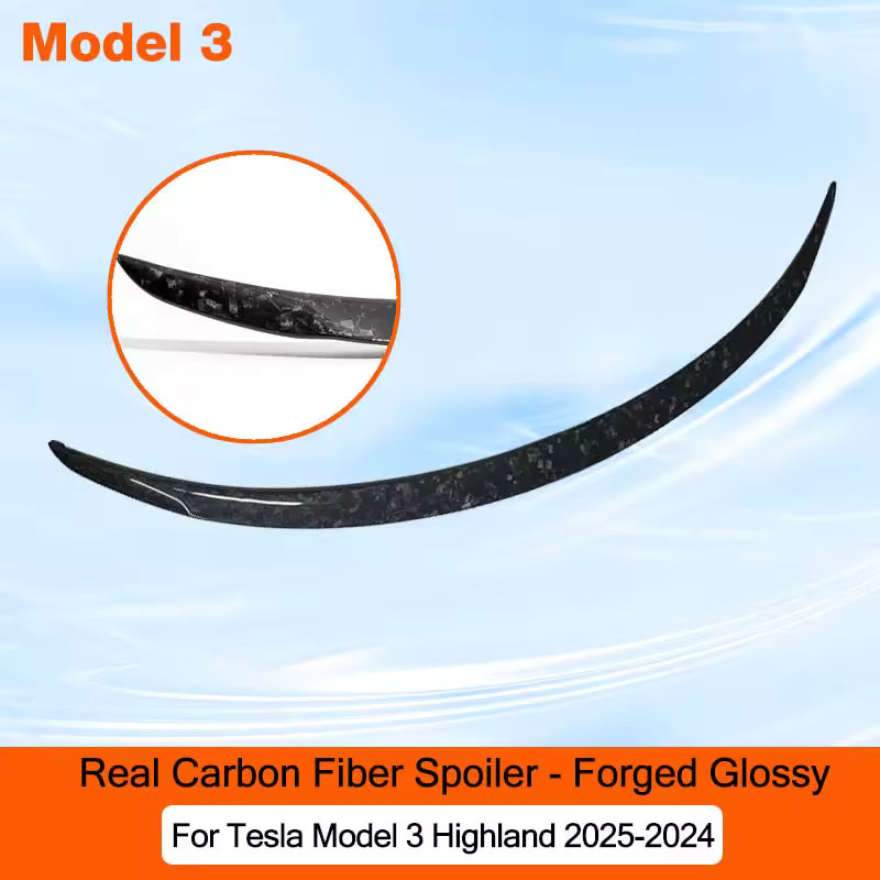 Highland Real Carbon Fiber Spoiler 11