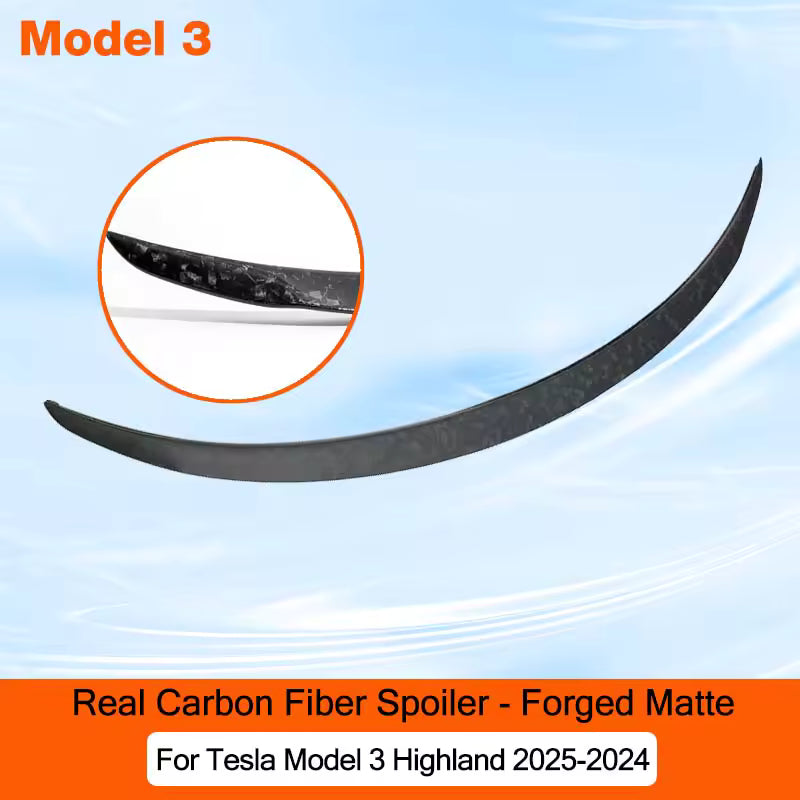 Highland Real Carbon Fiber Spoiler 12