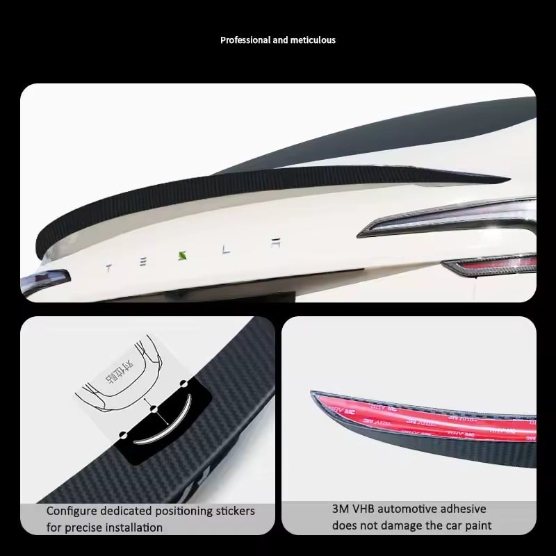 Highland Real Carbon Fiber Spoiler 3