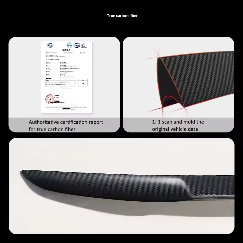 Highland Real Carbon Fiber Spoiler 4