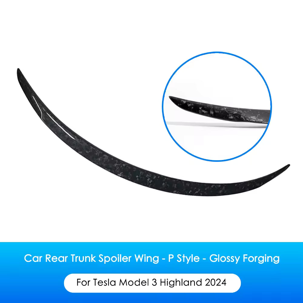 Highland Real Carbon Fiber Spoiler 17