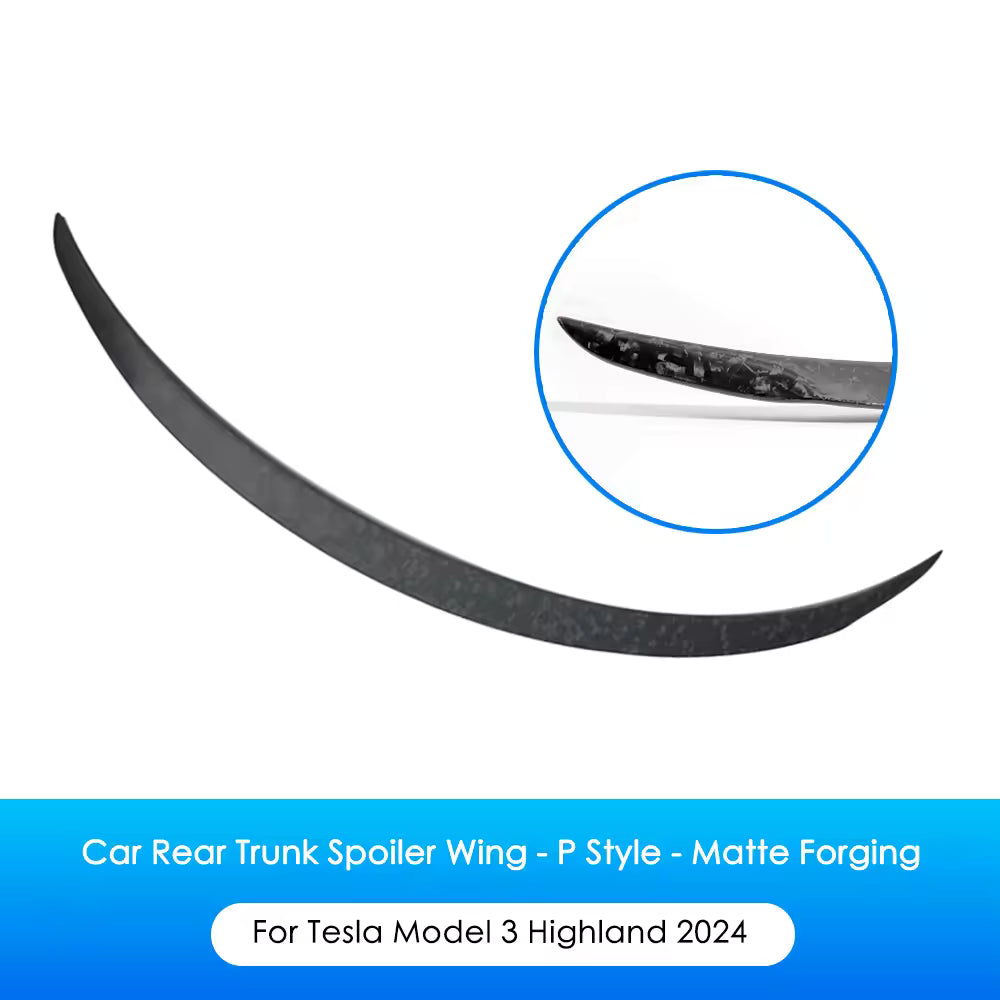 Highland Real Carbon Fiber Spoiler 19