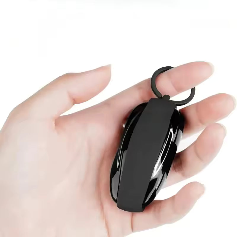 TeslaMods Silicone Key Fob Cover + Metal Keychain – Model 3 / Y / S / X
